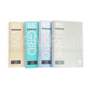 HANDWRITING B5 DOT/ GRID/ LINE/ BLANK NOTEBOOK