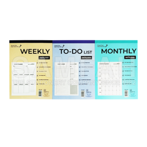 HANDWRITING MONTHLY/ WEEKLY/ DAILY PLANNER PAD