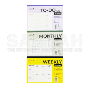 HANDWRITING MONTHLY/ WEEKLY/ DAILY PLANNER PAD