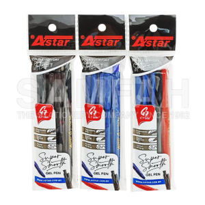 ASTAR G SERIES 0.7 GEL PEN 4S