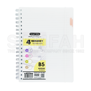 UP SW32643 B5 4 SUBJECT NOTE BOOK