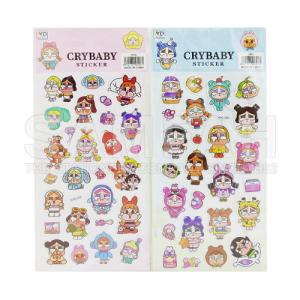 XHC CRYBABY POWERPUFF GIRLS FANCY STICKER