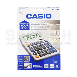CASIO DC-12M CALCULATOR