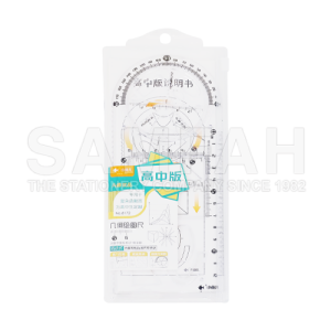 NO.8172 MULTI-USE GEOMETRY RULER SET