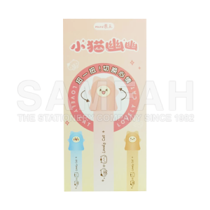 M-6822 0.5 CAT GEL PEN BK