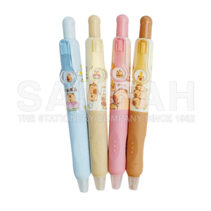 YML-645 CAPYBARA ERASABLE PEN 0.5 BL
