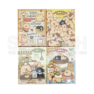 FD82124 CAPYBARA NOTE BOOK