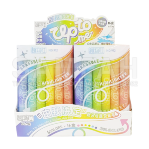 NO.912 ERASABLE HIGHLIGHTER 6S