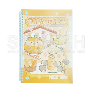 RXQB5603 CAPYBARA NOTE BOOK