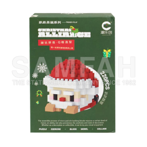 7143 SANTA CLAUS BUILDING BLOCK