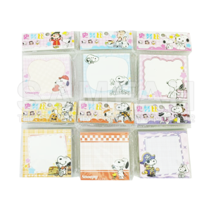 BQ5807 SNOOPY STICKY NOTE