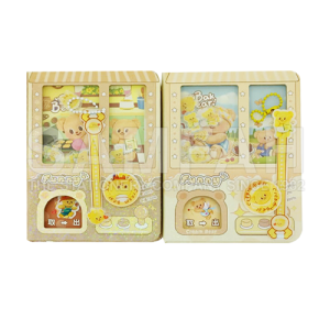 64-1411 CREAM BEAR NOTEBOOK