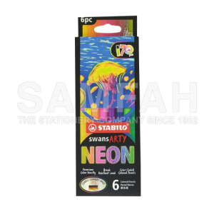 STABILO SWANS ARTY COLOUR PENCIL 1520/6-2