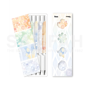 PENTEL BLN75TLSH2-4ST ENERGEL 0.5 BK 4S