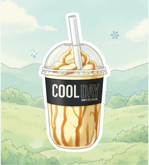 SAMS CHARITY COOLDAY STICKER