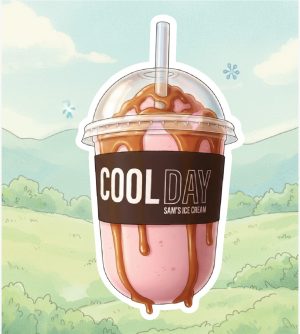 SAMS CHARITY COOLDAY 2 STICKER