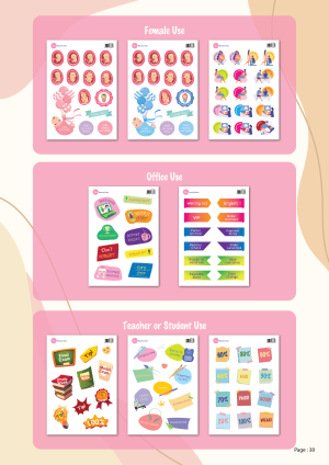 SAM’S DIARY USE STICKER