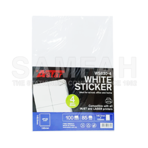 ASTAR WS830-4 WHITE STICKER