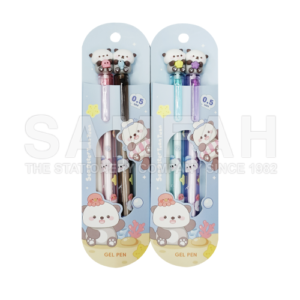 KK-3170 0.5 SEA OTTER GEL PEN BK 2S