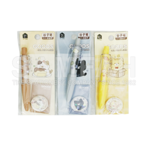 KK-8308 0.5 CAT GEL PEN BK
