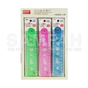 088- COLOURFUL MULTIFUNCTIONAL RULER