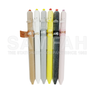 HS-739 0.5 DUCK GEL PEN BK