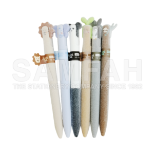 HP-753 0.5 ANIMAL GEL PEN BK