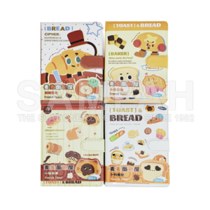 FY-B6PUB-0774 BREAD NOTE BOOK