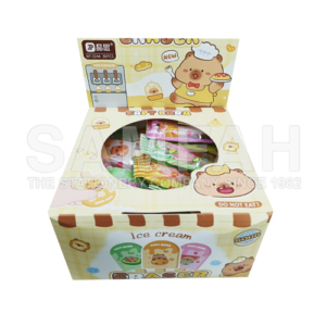 XP3244 CAPYBARA ICE CREAM ERASER