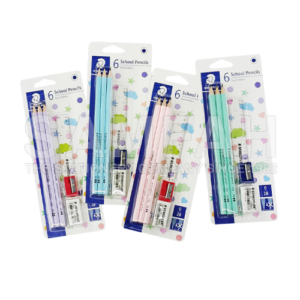 STAEDTLER 1332BBK6 2B PENCIL SET