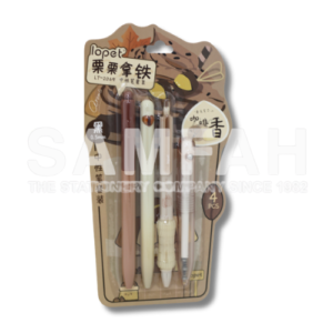 LT-2069 0.5 GEL PEN BK 4S