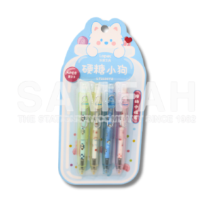 LT-2135TZ 0.5 GEL PEN BK 4S