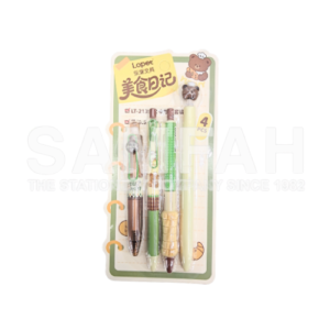 LT-2139TZ 0.5 GEL PEN BK 4S