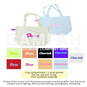 MG503/601/606/607/610 CANVAS TOTE BAG