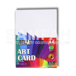 APLUS A4 190GSM ART CARD 100S