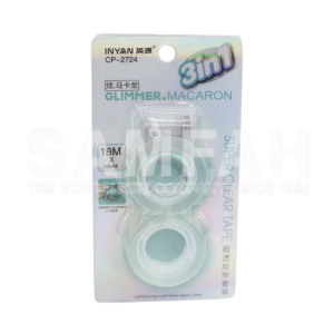 CP-2724 18MX18MM CLEAR TAPE W DISPENSER