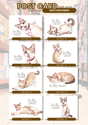 SAMS CAT POSTCARD