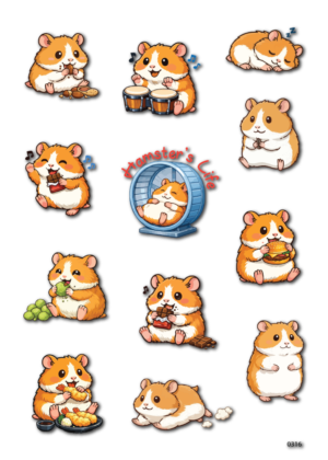 SAMS LATTE STICKER