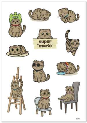 SAMS MARIO STICKER