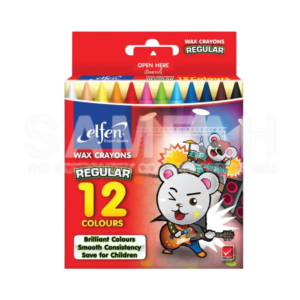 ELFEN 12C WAX CRAYONS